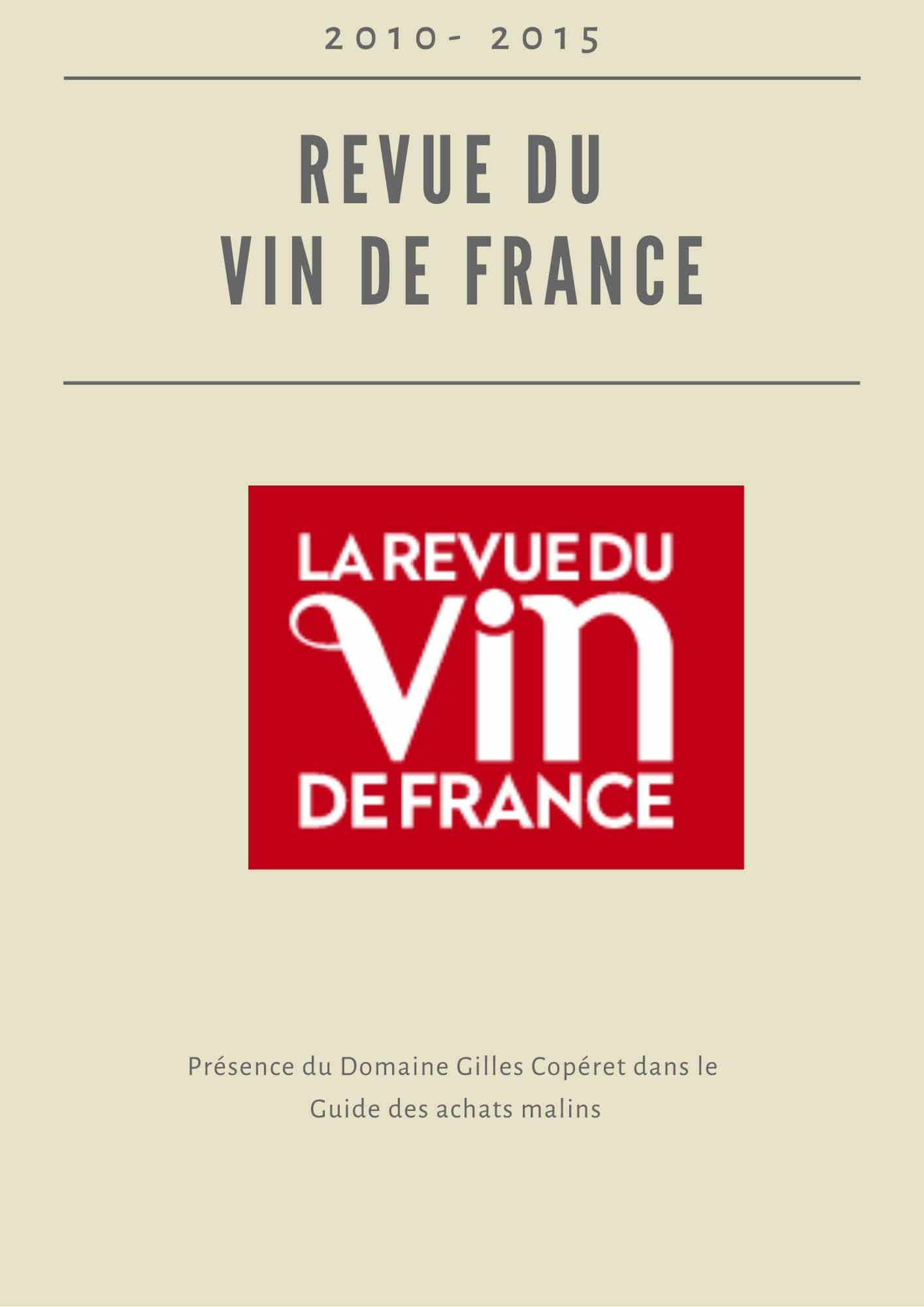 La Revue du vin de France